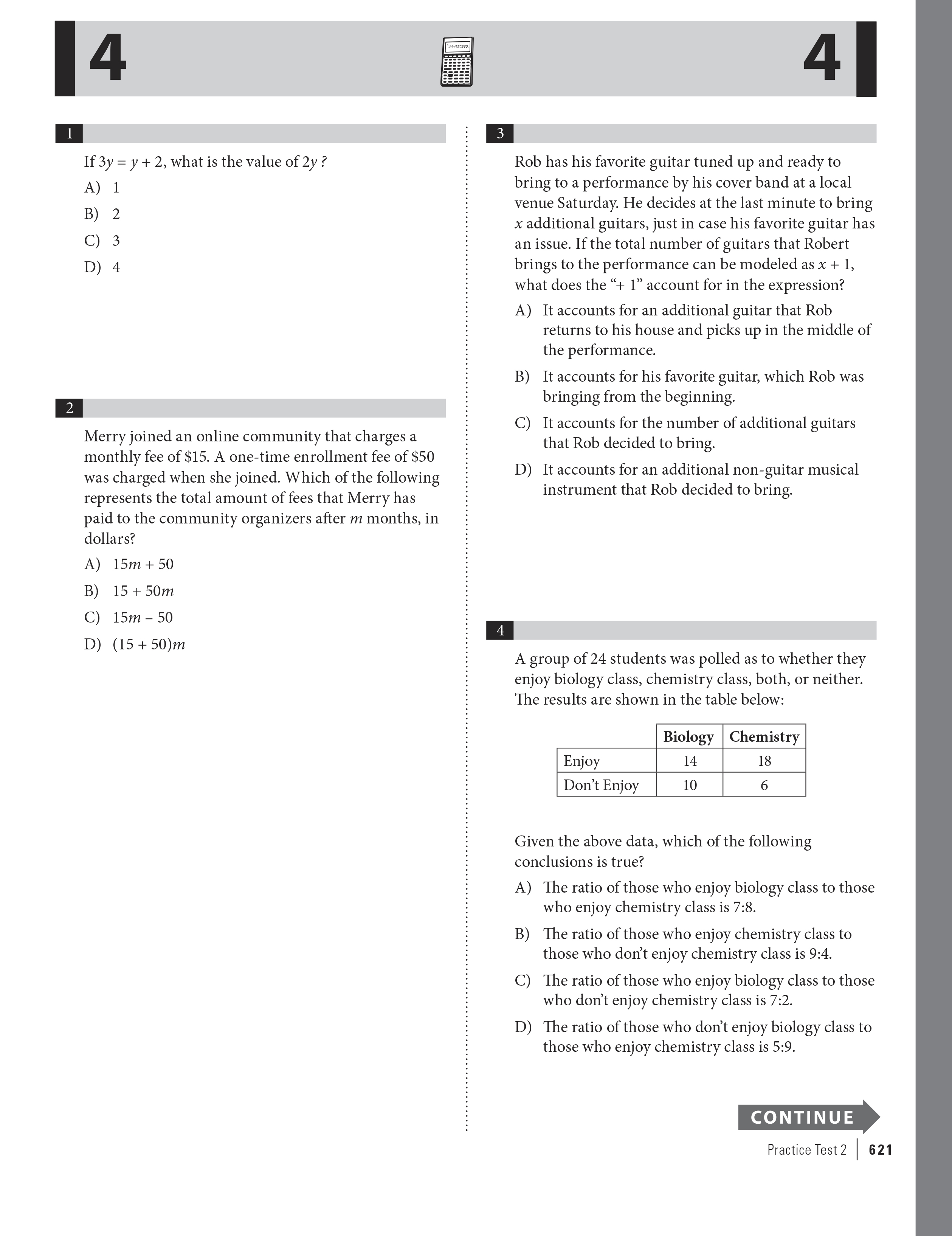 Extended Ebook Content For Cracking The SAT With 6 Practice Tests ...